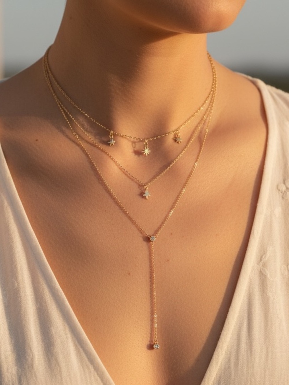 “Match Made in Heaven" Star Celestial Necklace - Picture 3 of 7